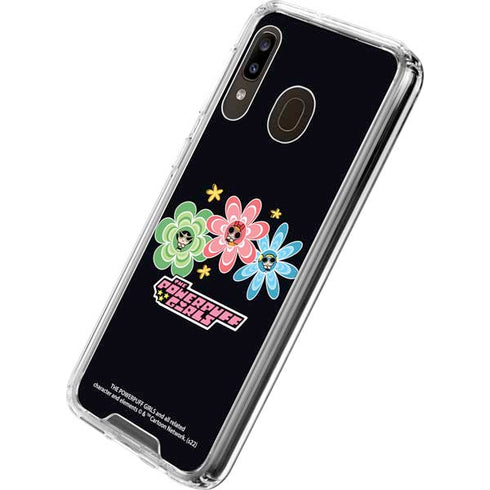 Cartoon Network Powerpuff Girls Flowers Galaxy A30 Clear Case