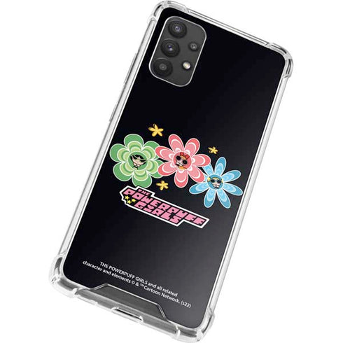 Cartoon Network Powerpuff Girls Flowers Galaxy A32 5G Clear Case