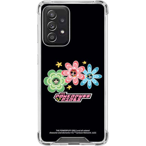 Cartoon Network Powerpuff Girls Flowers Galaxy A52 5G Clear Case