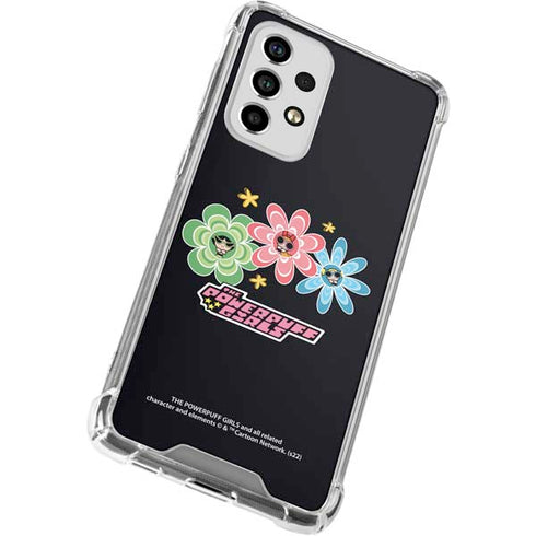 Cartoon Network Powerpuff Girls Flowers Galaxy A53 5G Clear Case