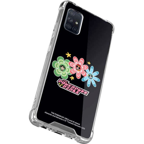 Cartoon Network Powerpuff Girls Flowers Galaxy A71 5G Clear Case