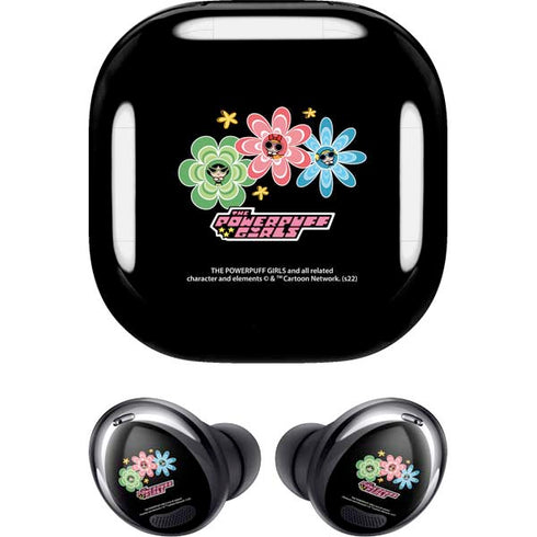 Cartoon Network Powerpuff Girls Flowers Galaxy Buds Pro Skin