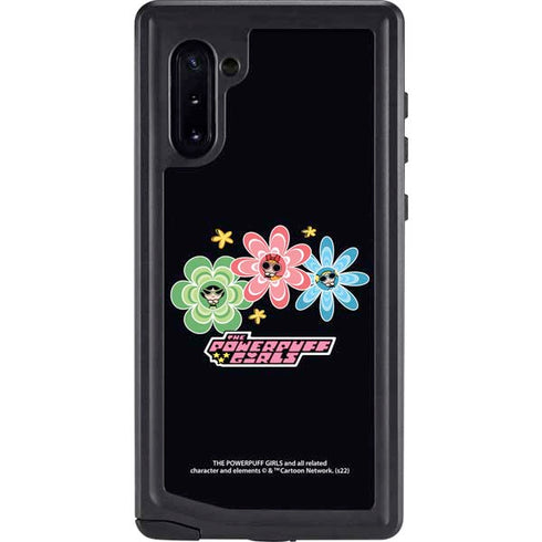 Cartoon Network Powerpuff Girls Flowers Galaxy Note 10 Waterproof Case
