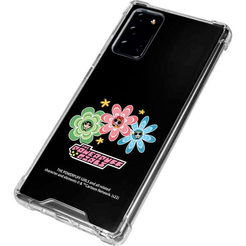 Cartoon Network Powerpuff Girls Flowers Galaxy Note20 5G Clear Case