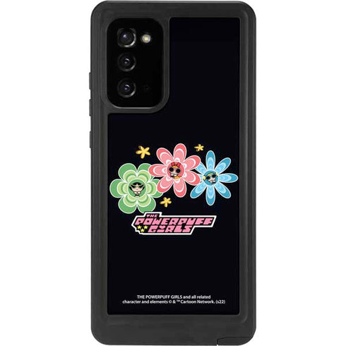 Cartoon Network Powerpuff Girls Flowers Galaxy Note20 5G Waterproof Case
