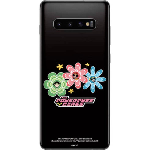 Cartoon Network Powerpuff Girls Flowers Galaxy S10 Plus Skin