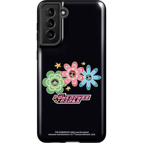 Cartoon Network Powerpuff Girls Flowers Galaxy S21 FE Pro Case