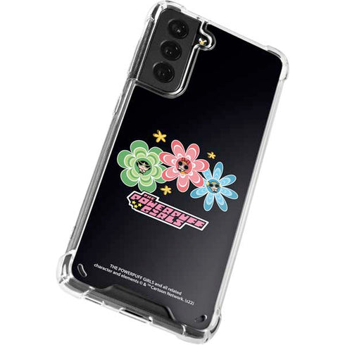 Cartoon Network Powerpuff Girls Flowers Galaxy S21 Plus 5G Clear Case
