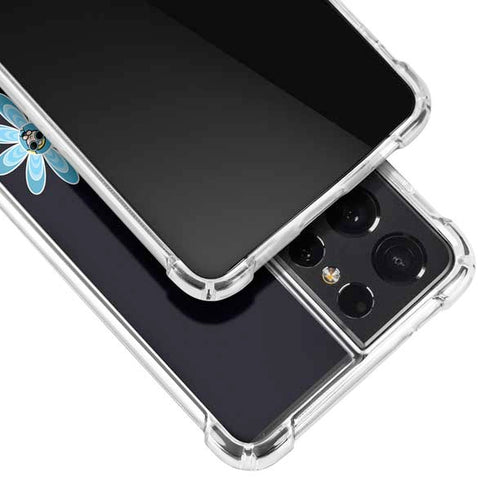 Cartoon Network Powerpuff Girls Flowers Galaxy S21 Ultra 5G Clear Case