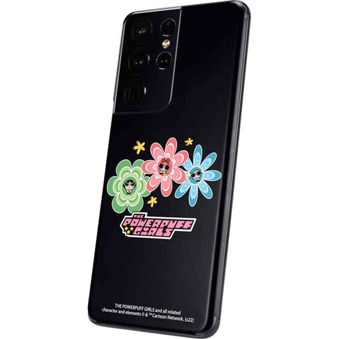 Cartoon Network Powerpuff Girls Flowers Galaxy S21 Ultra 5G Skin