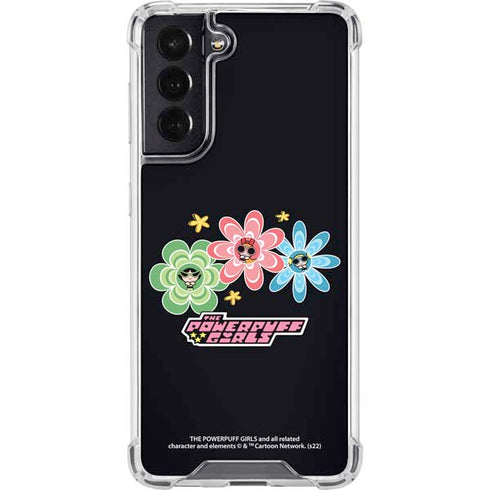 Cartoon Network Powerpuff Girls Flowers Galaxy S22 Clear Case
