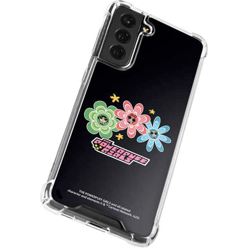Cartoon Network Powerpuff Girls Flowers Galaxy S22 Plus Clear Case