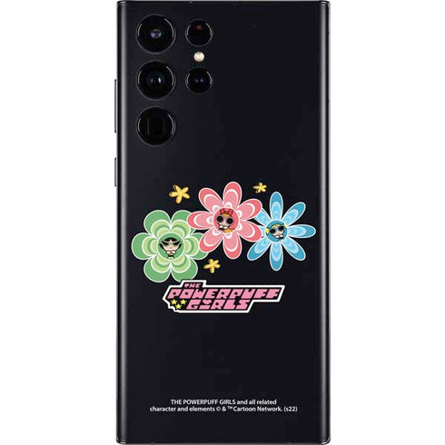 Cartoon Network Powerpuff Girls Flowers Galaxy S22 Ultra Skin
