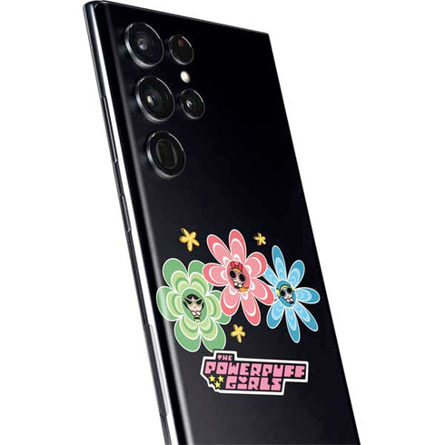 Cartoon Network Powerpuff Girls Flowers Galaxy S22 Ultra Skin