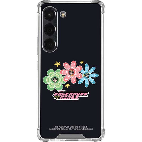 Cartoon Network Powerpuff Girls Flowers Galaxy S23 Clear Case