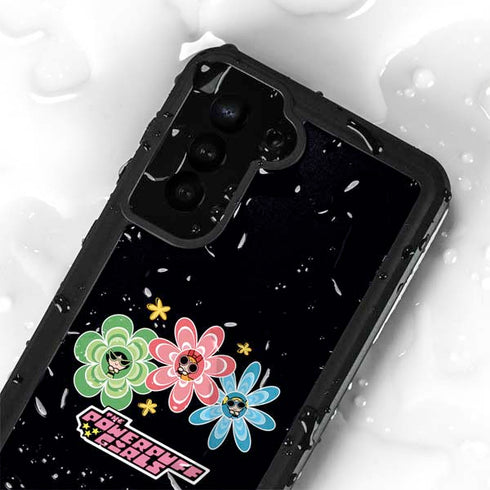 Cartoon Network Powerpuff Girls Flowers Galaxy S23 Plus Waterproof Case