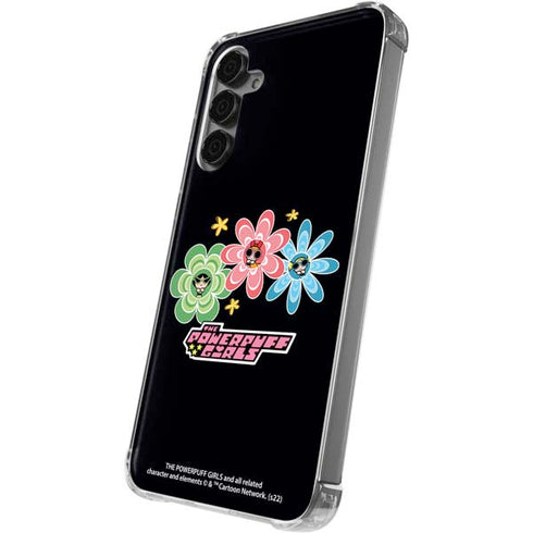 Cartoon Network Powerpuff Girls Flowers Galaxy S24 Plus Clear Case