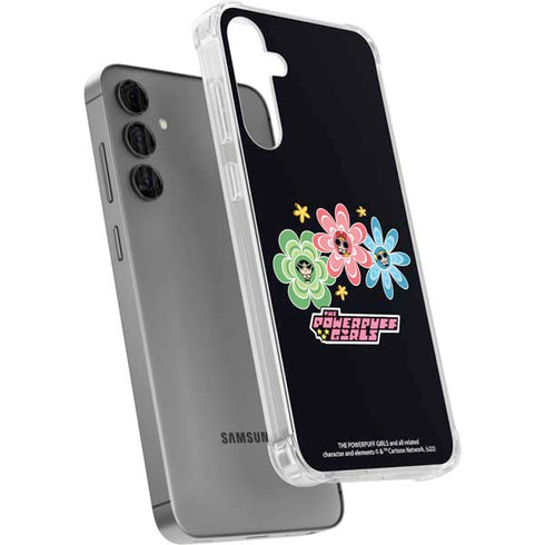 Cartoon Network Powerpuff Girls Flowers Galaxy S24 Plus Clear Case