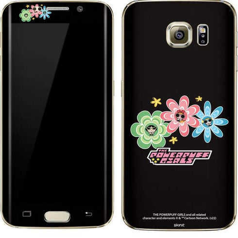 Cartoon Network Powerpuff Girls Flowers Galaxy S7 Edge Skin