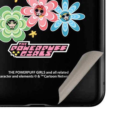 Cartoon Network Powerpuff Girls Flowers Galaxy Z Flip Skin