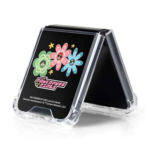 Cartoon Network Powerpuff Girls Flowers Galaxy Z Flip5 5G Clear Case