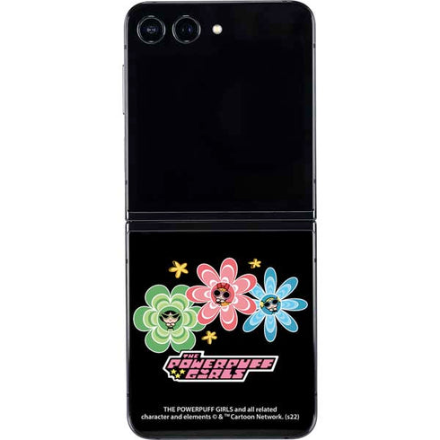 Cartoon Network Powerpuff Girls Flowers Galaxy Z Flip5 5G Skin