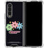 Cartoon Network Powerpuff Girls Flowers Galaxy Z Fold4 5G Clear Case