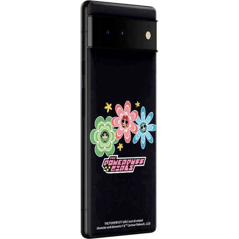 Cartoon Network Powerpuff Girls Flowers Google Pixel 6 Skin