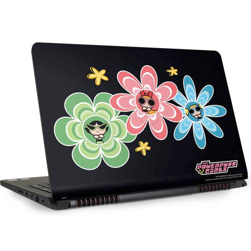 Cartoon Network Powerpuff Girls Flowers Dell Inspiron Skin