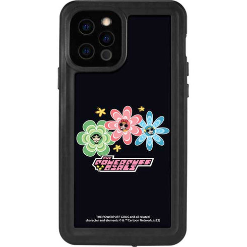 Cartoon Network Powerpuff Girls Flowers iPhone 12 Pro Waterproof Case
