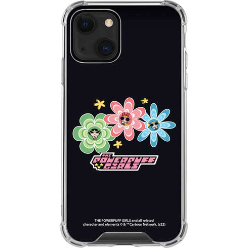 Cartoon Network Powerpuff Girls Flowers iPhone 13 Mini Clear Case
