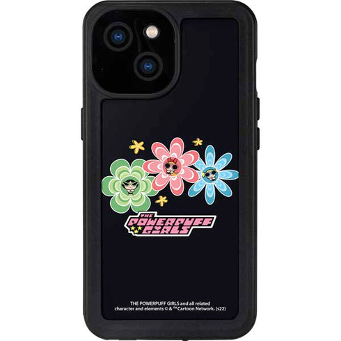 Cartoon Network Powerpuff Girls Flowers iPhone 13 Mini Waterproof Case