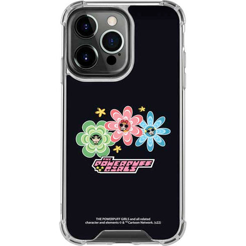 Cartoon Network Powerpuff Girls Flowers iPhone 13 Pro Clear Case