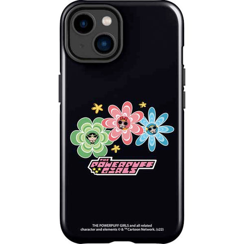 Cartoon Network Powerpuff Girls Flowers iPhone 15 Plus Impact Case