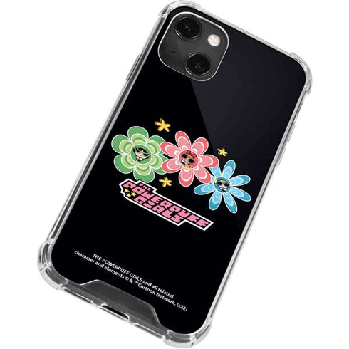 Cartoon Network Powerpuff Girls Flowers iPhone 14 Plus Clear Case
