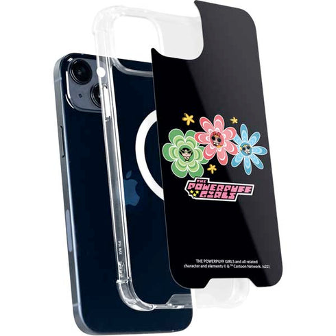Cartoon Network Powerpuff Girls Flowers iPhone 15 Plus MagSafe Case