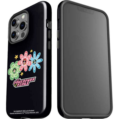 Cartoon Network Powerpuff Girls Flowers iPhone 15 Pro Impact Case