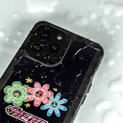 Cartoon Network Powerpuff Girls Flowers iPhone 14 Pro Max Waterproof Case