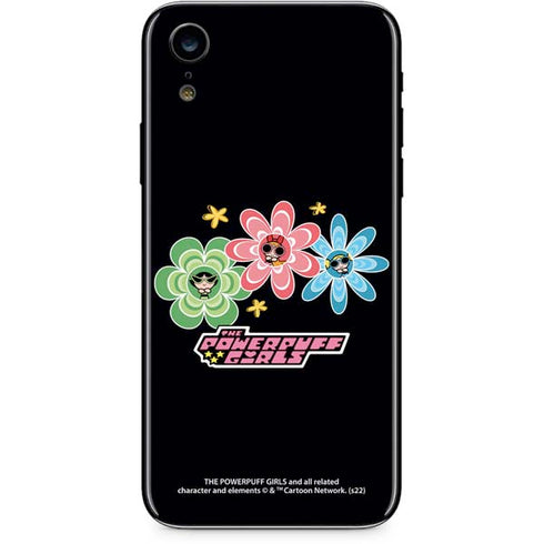 Cartoon Network Powerpuff Girls Flowers iPhone XR Skin