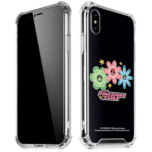 Cartoon Network Powerpuff Girls Flowers iPhone XS Max Clear Case