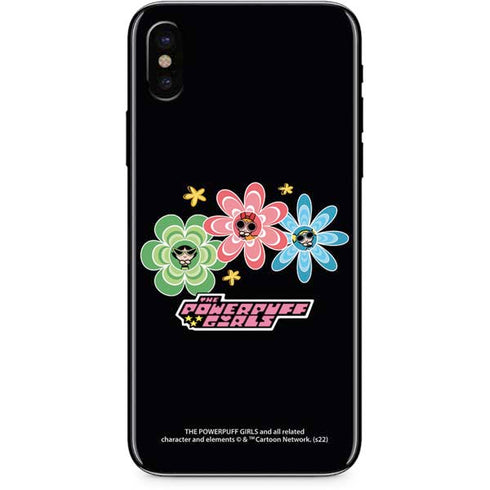 Cartoon Network Powerpuff Girls Flowers iPhone XS Max Skin