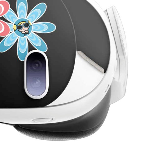 Cartoon Network Powerpuff Girls Flowers Meta Quest 3 Skin