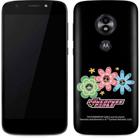 Cartoon Network Powerpuff Girls Flowers Moto E5 Play Skin