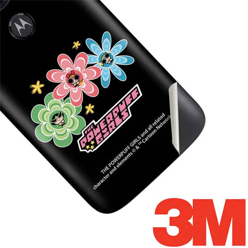 Cartoon Network Powerpuff Girls Flowers Moto E5 Play Skin