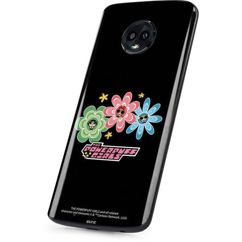 Cartoon Network Powerpuff Girls Flowers Moto G6 Skin