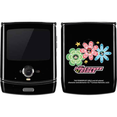 Cartoon Network Powerpuff Girls Flowers Motorola RAZR Skin