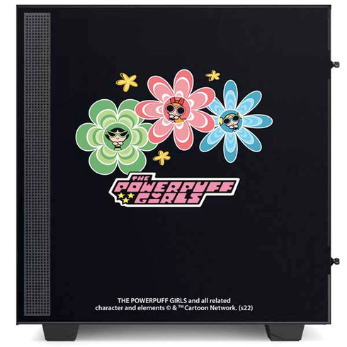 Cartoon Network Powerpuff Girls Flowers NZXT H510 Compact ATX Mid-Tower Case Skin