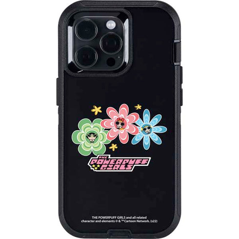Cartoon Network Powerpuff Girls Flowers Otterbox Defender iPhone Skin