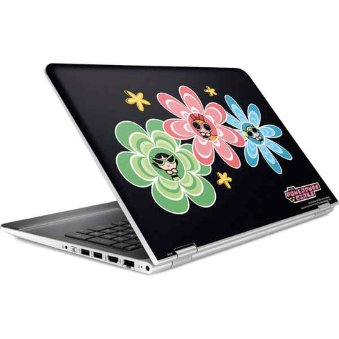 Cartoon Network Powerpuff Girls Flowers HP Pavilion Skin