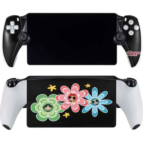 Cartoon Network Powerpuff Girls Flowers PlayStation Portal Remote Player Skin
